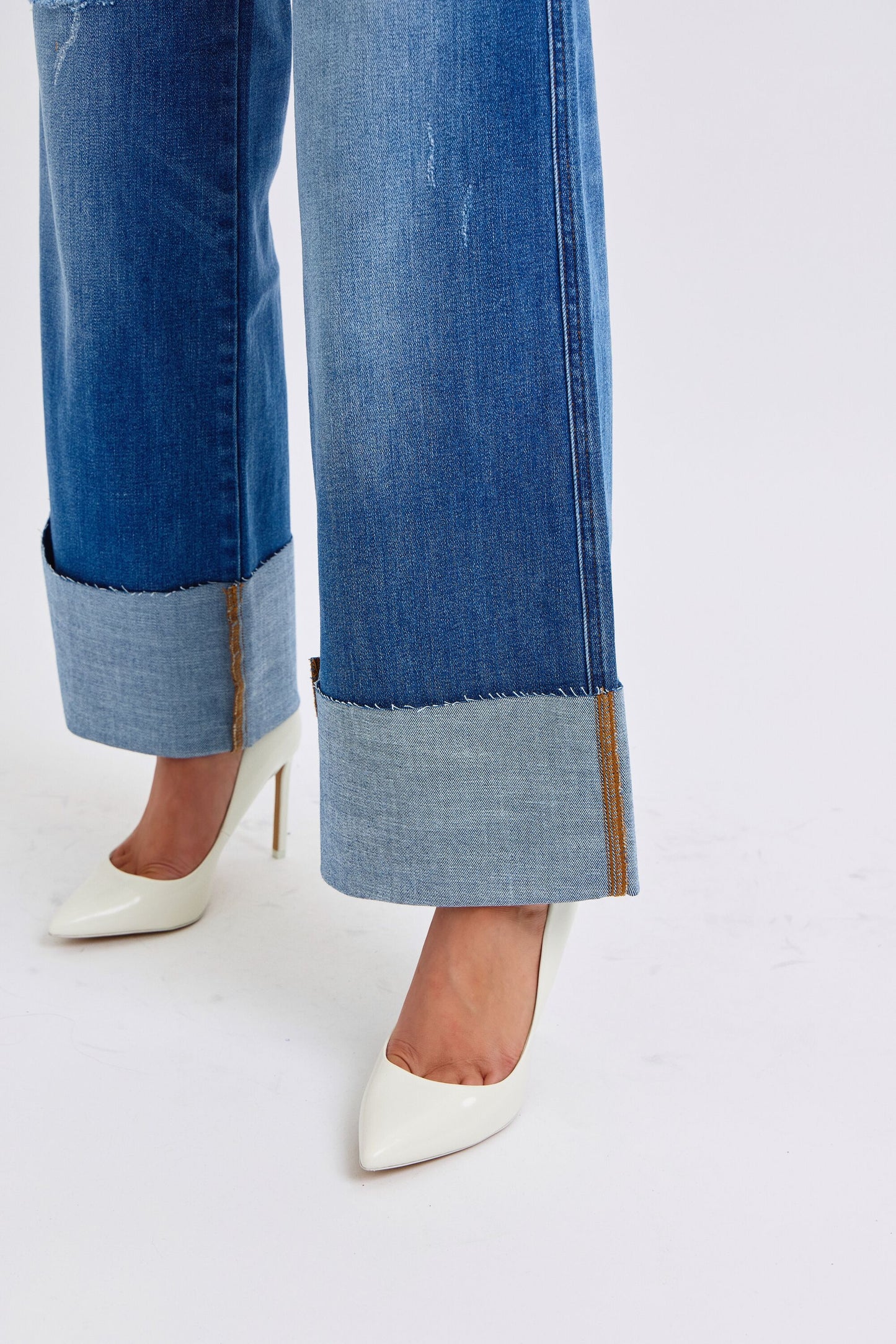 Retro Wide Leg Cuff