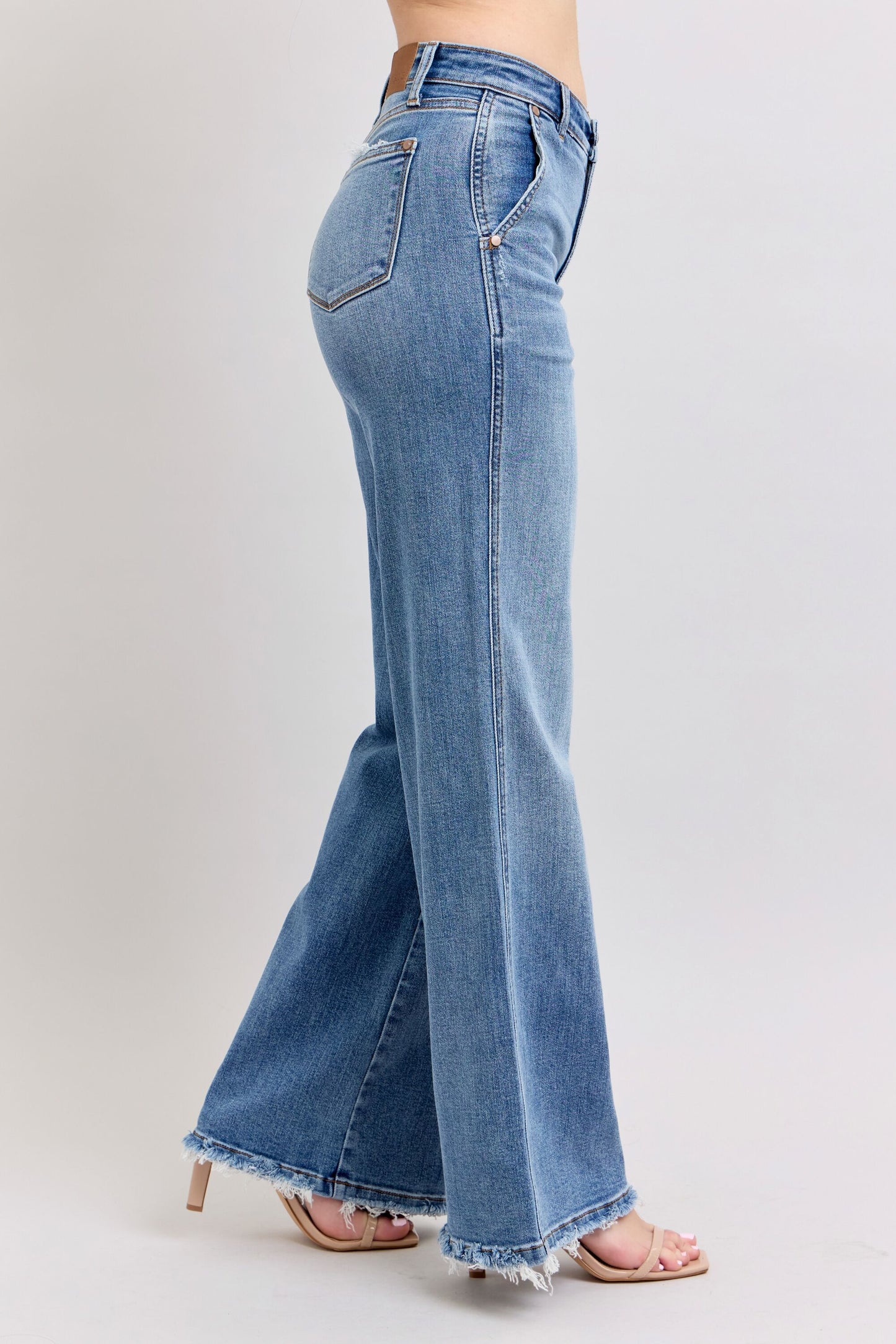 Wide Leg with Fray
