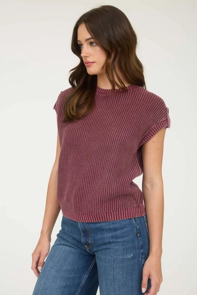 Button Back Sweater Vest