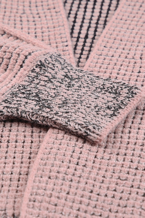 Waffle Cardigan
