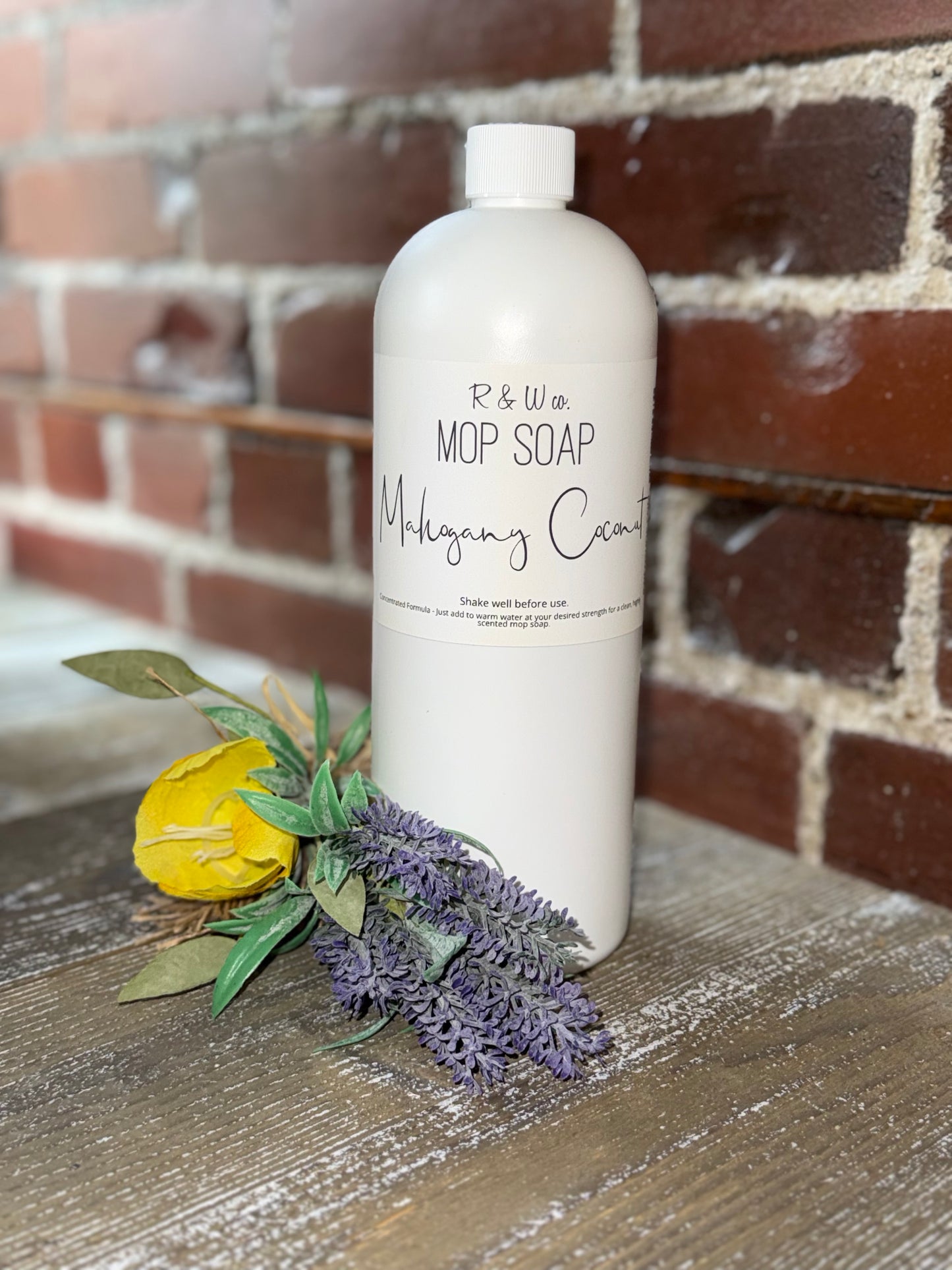 Mahogany Coconut Mop Soap