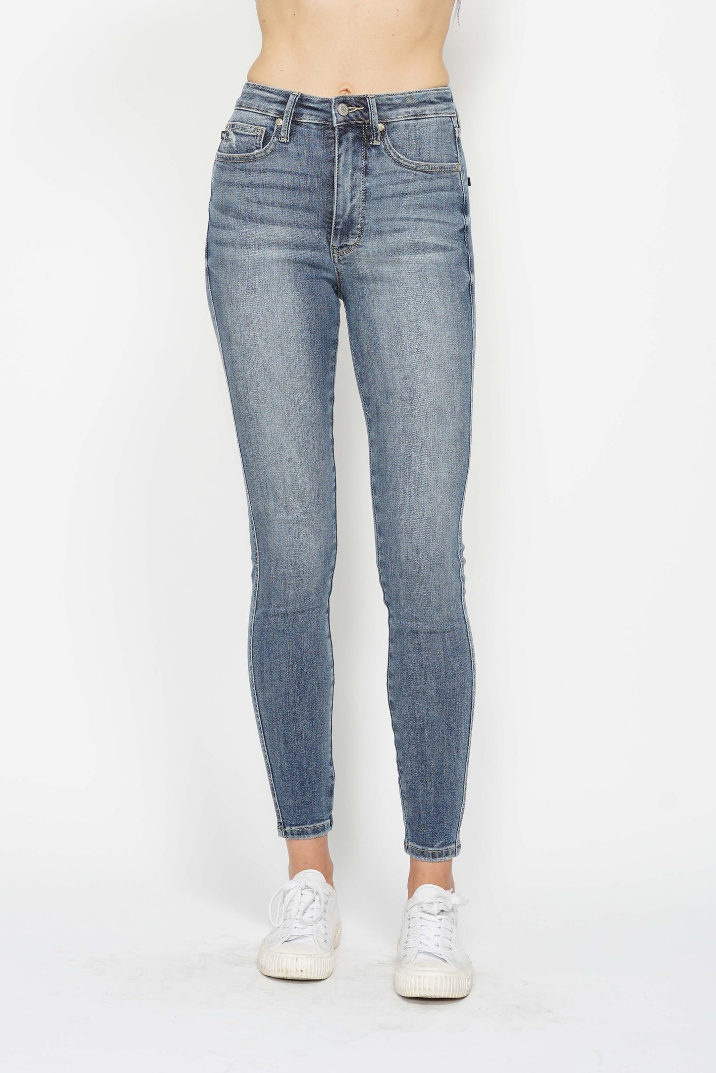 Contrast Wash Skinny