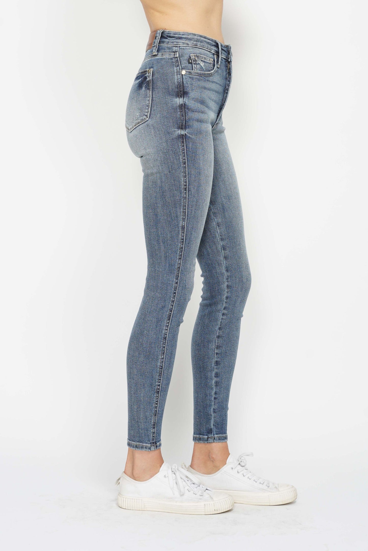 Contrast Wash Skinny