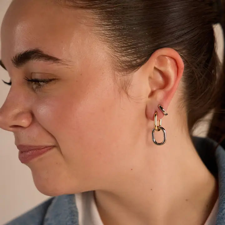 Mixed Chain Link Hoops