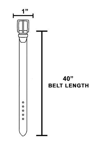 Round Ring Buckle Belt