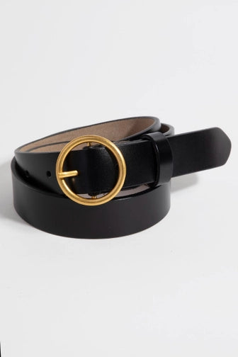 Round Ring Buckle Belt