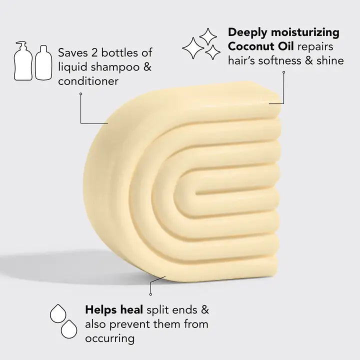Coconut Oil Conditioner Bar