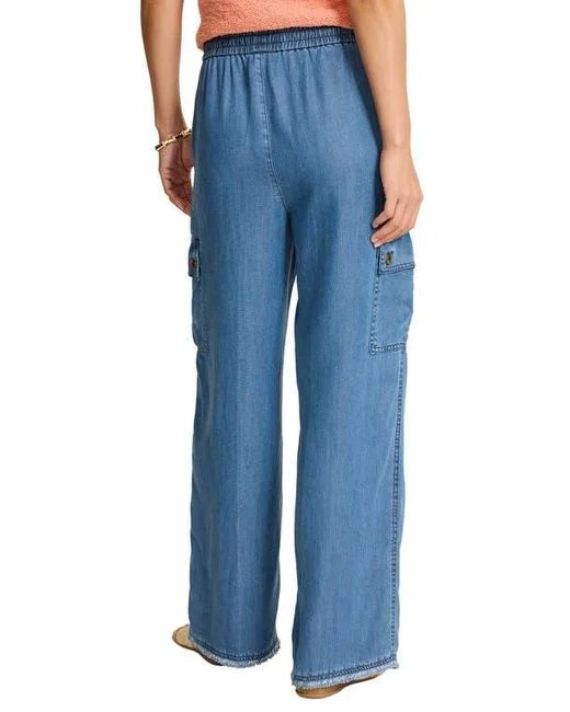 Chambray O'Lei Cargo Pants