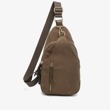 Nikki Corduroy Crossbody
