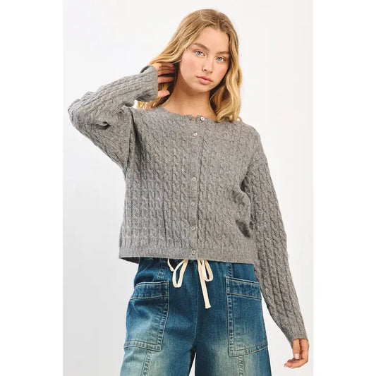 Cable Knit Cardigan