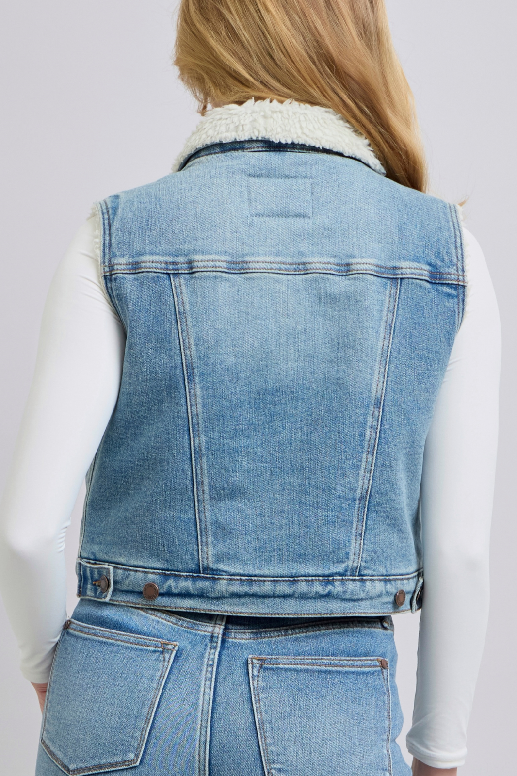 Judy Blue Lined Vest