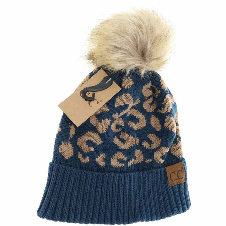 Leopard Pattern Beanie