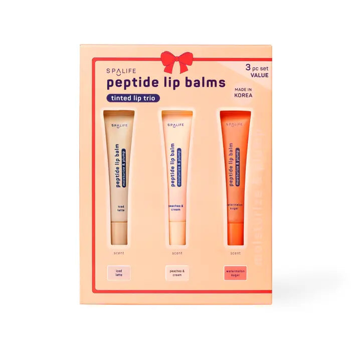 Peptide Lip Balms Trio