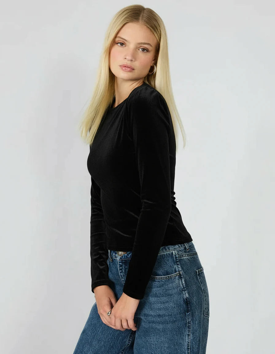 Maddilynn Velvet Top