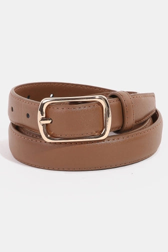 Rectangle Buckle Belt
