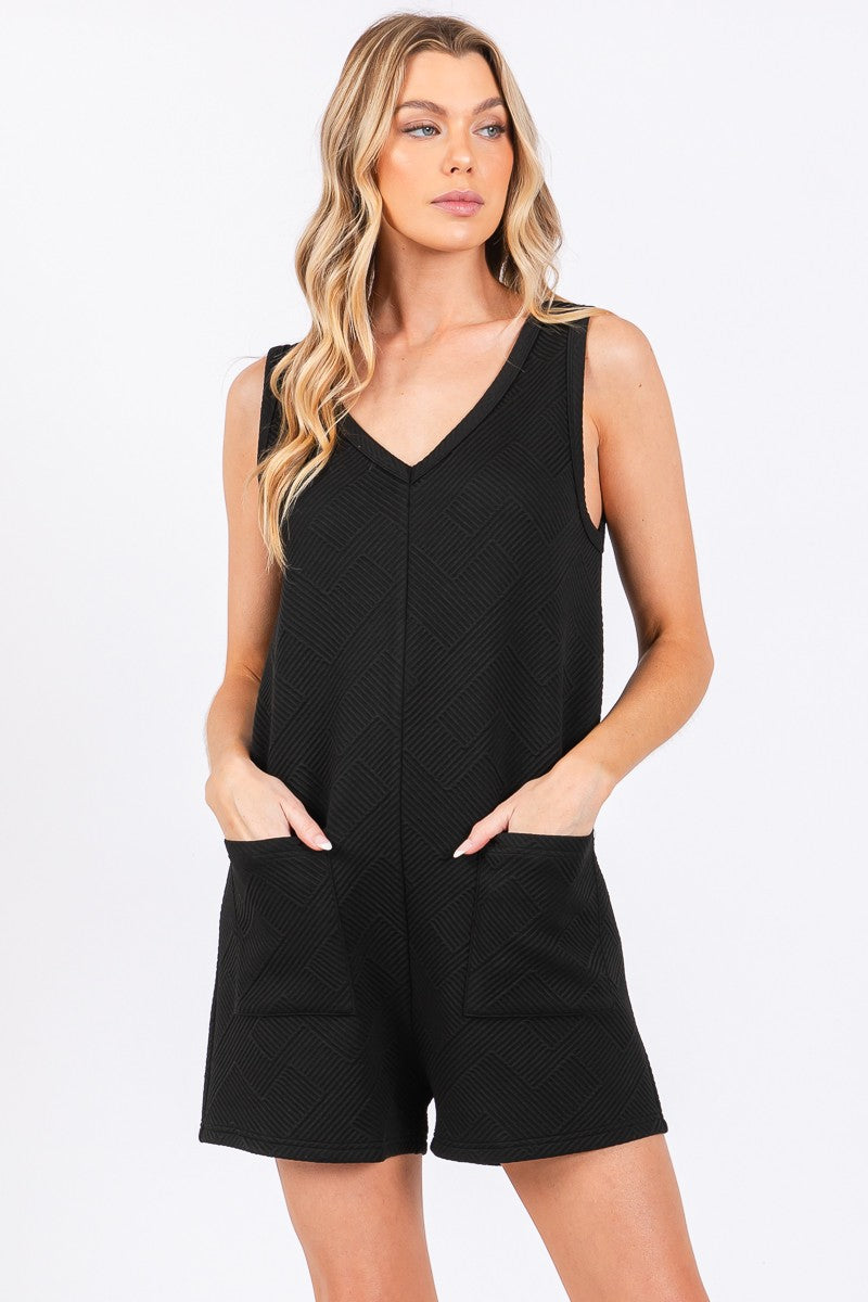Textured Romper