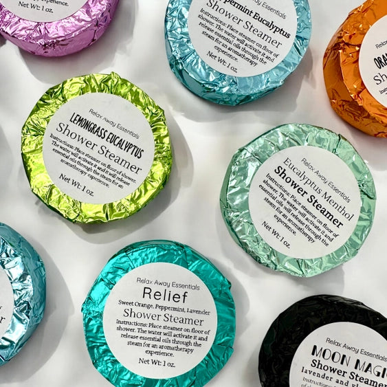 Foil Wrapped Shower Steamers