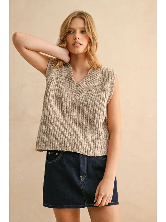 Chenille Vest