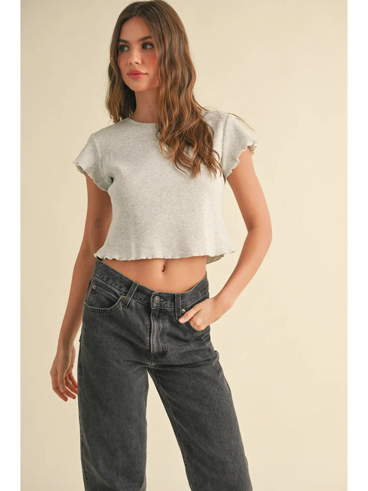 Waffle Texture Tee