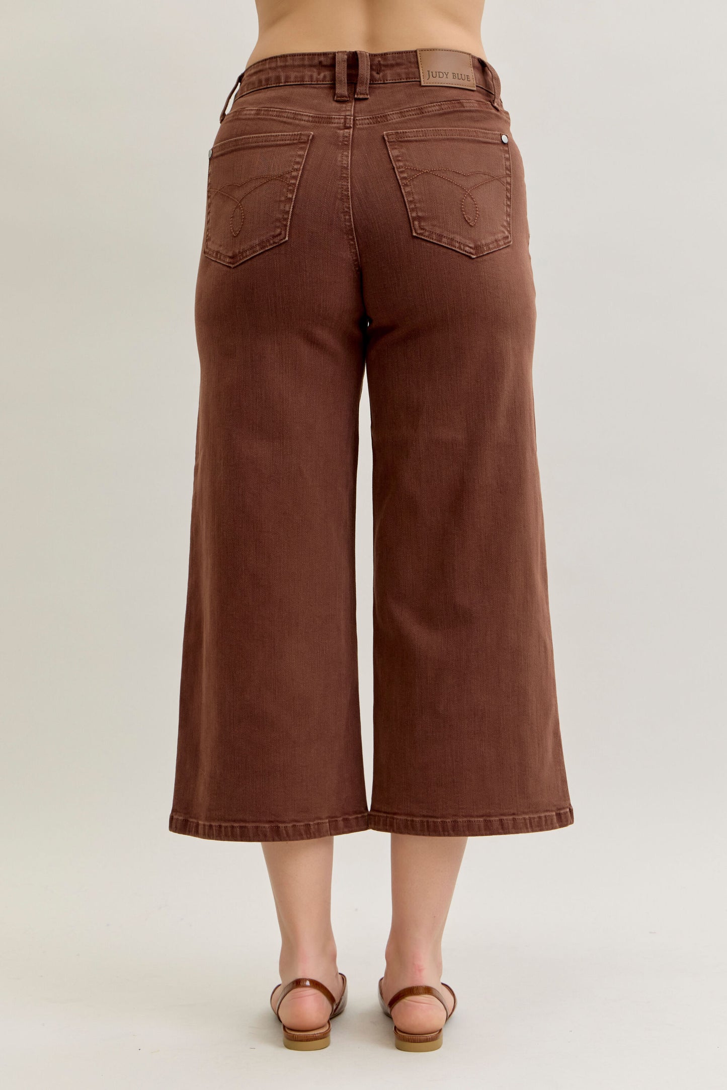 Brown Crop Judy Blue