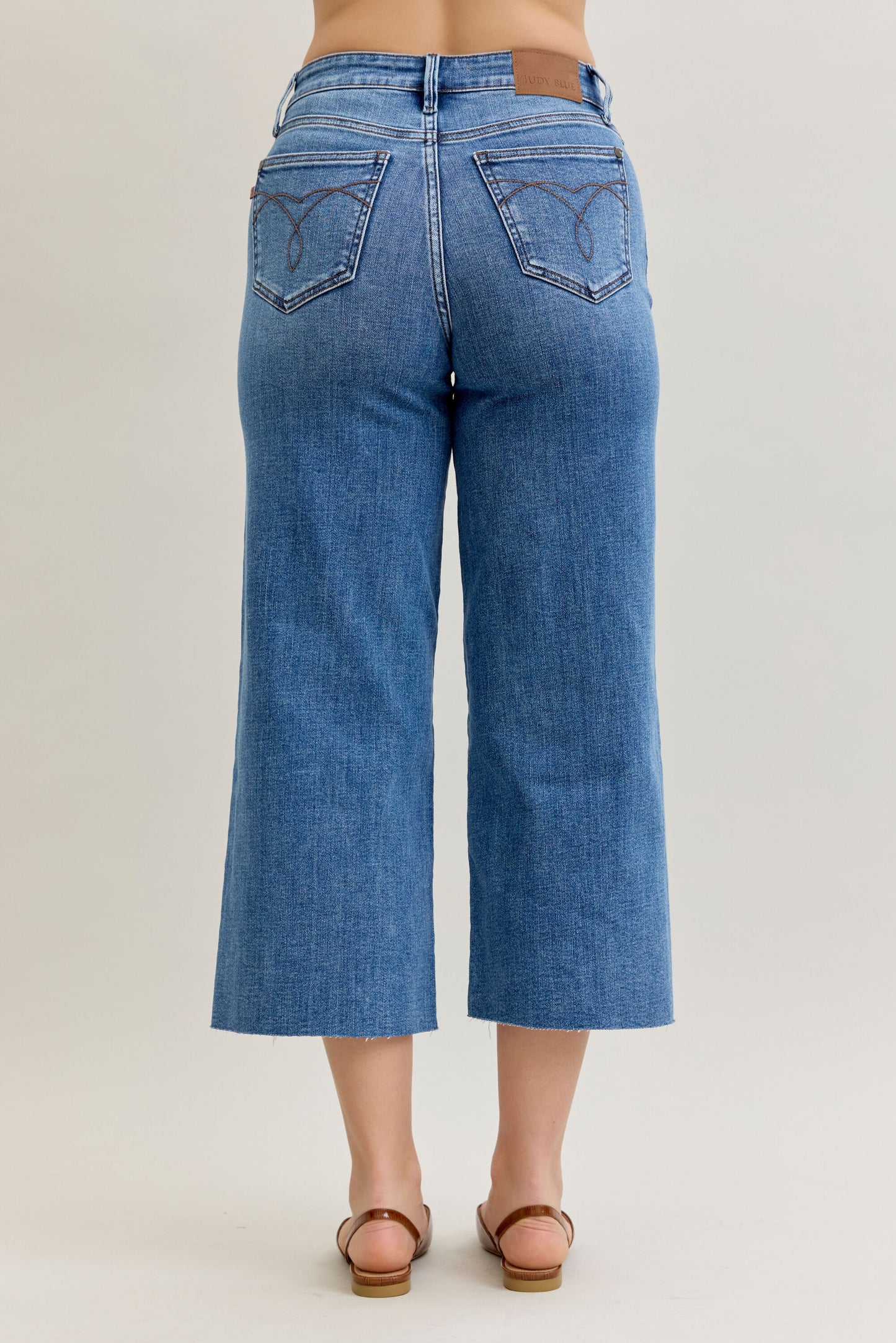 Classic Raw Hem Crop