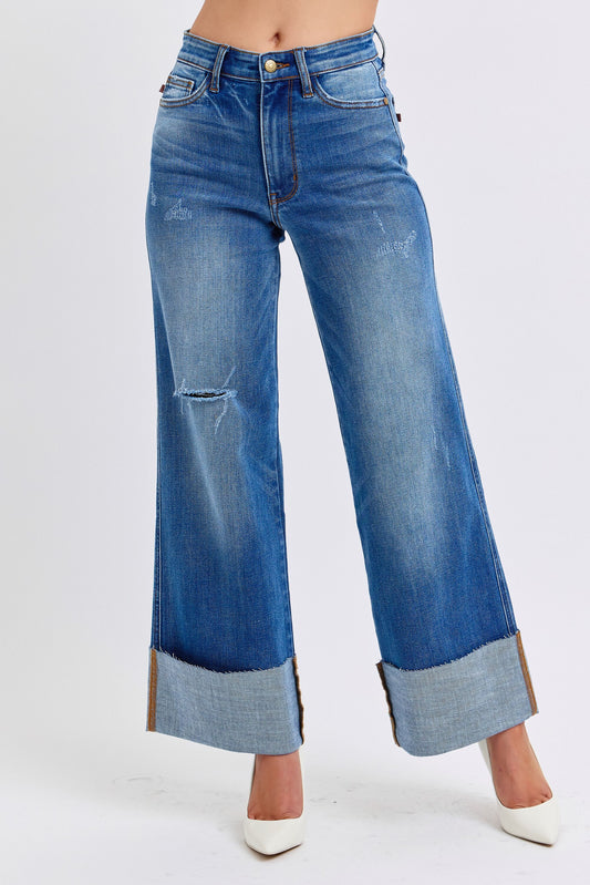 Retro Wide Leg Cuff