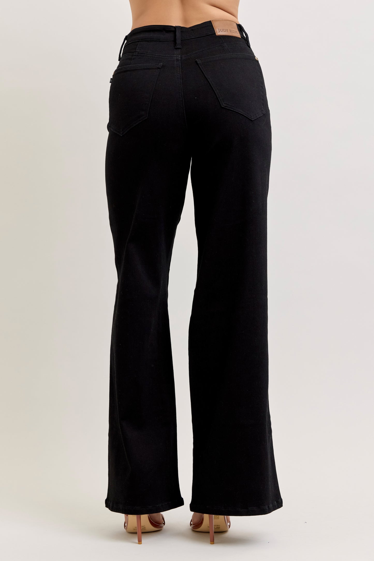 Black Wide Leg w/ Yoke