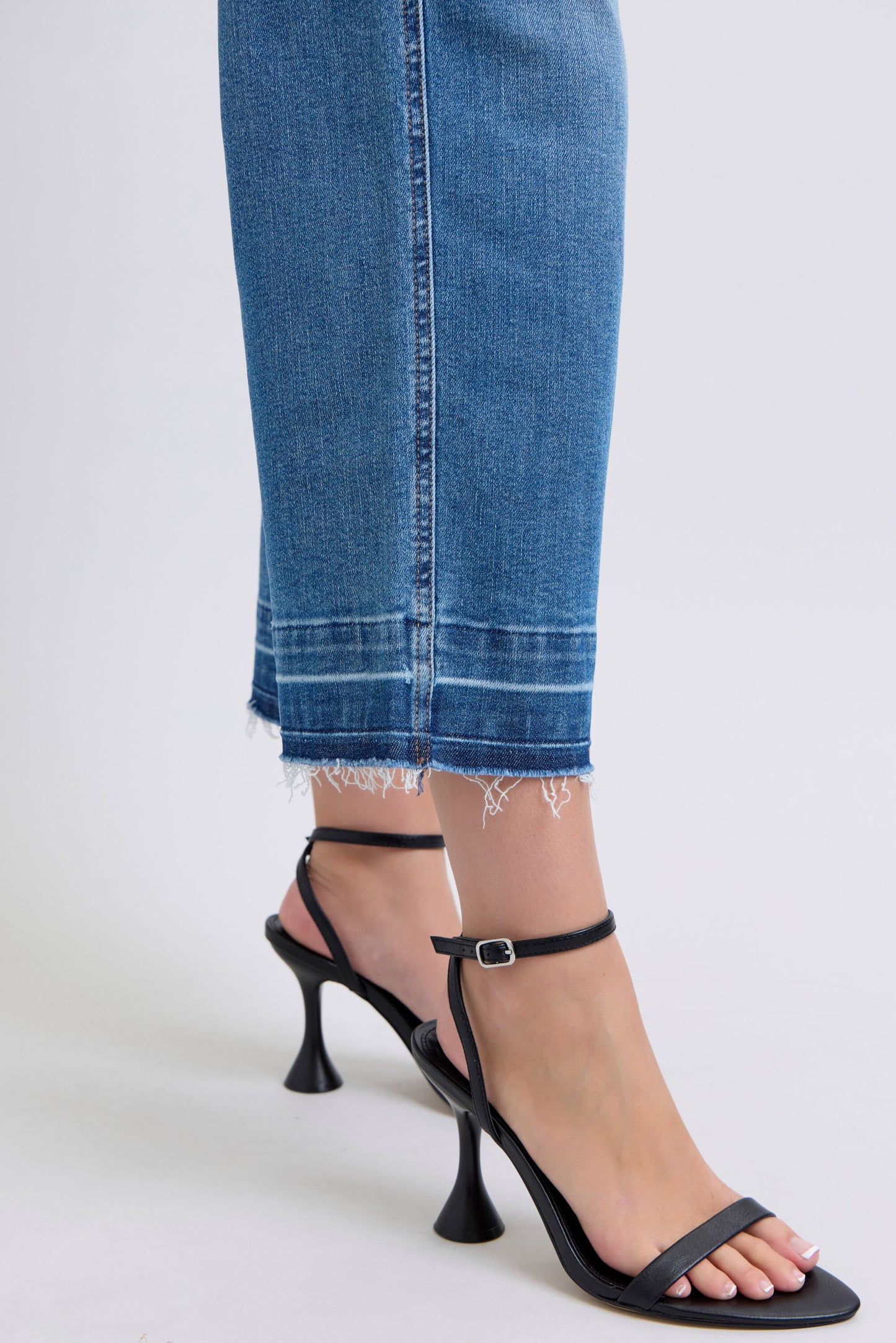 Raw Hem Crop