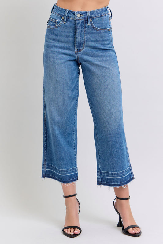 Raw Hem Crop