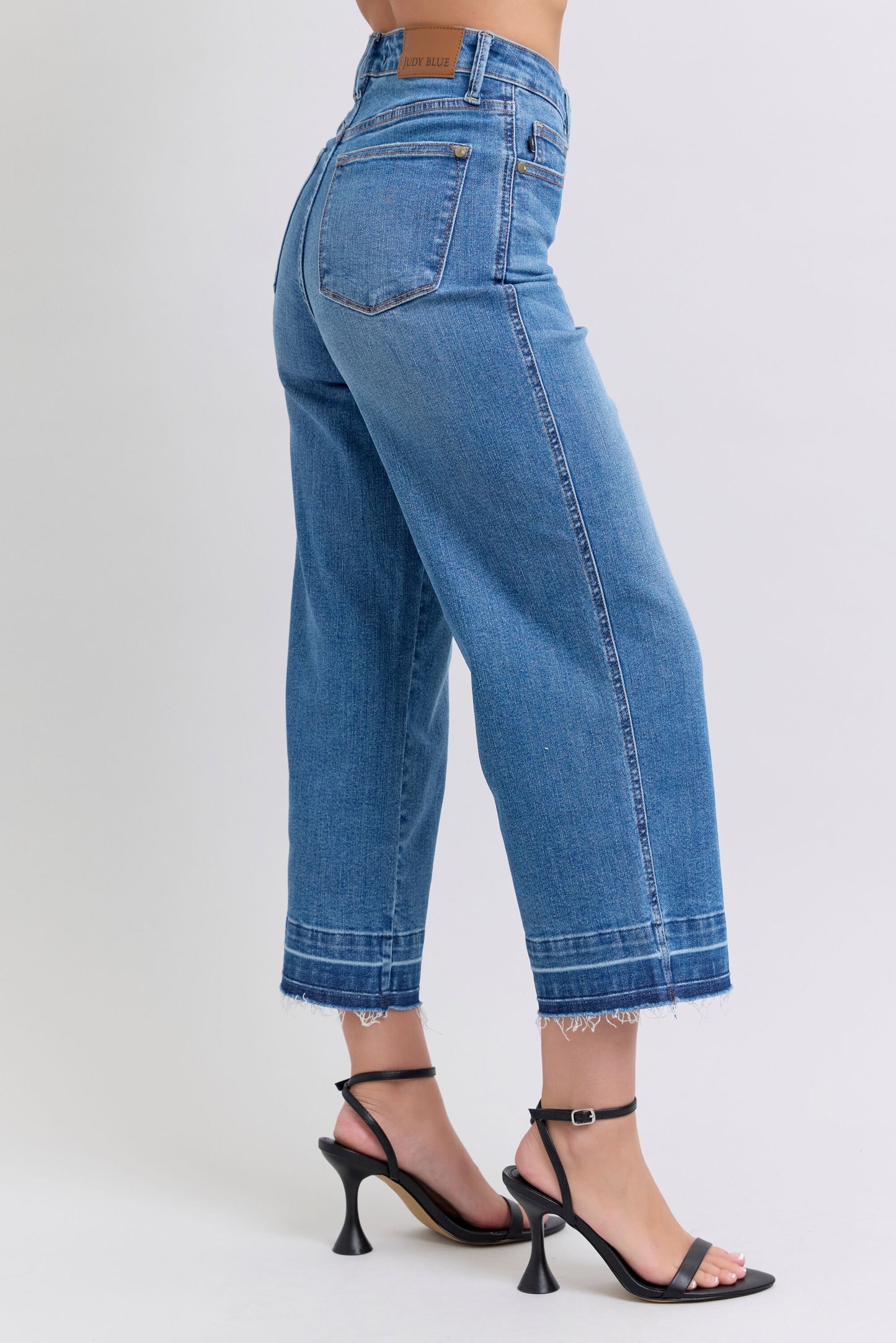 Raw Hem Crop