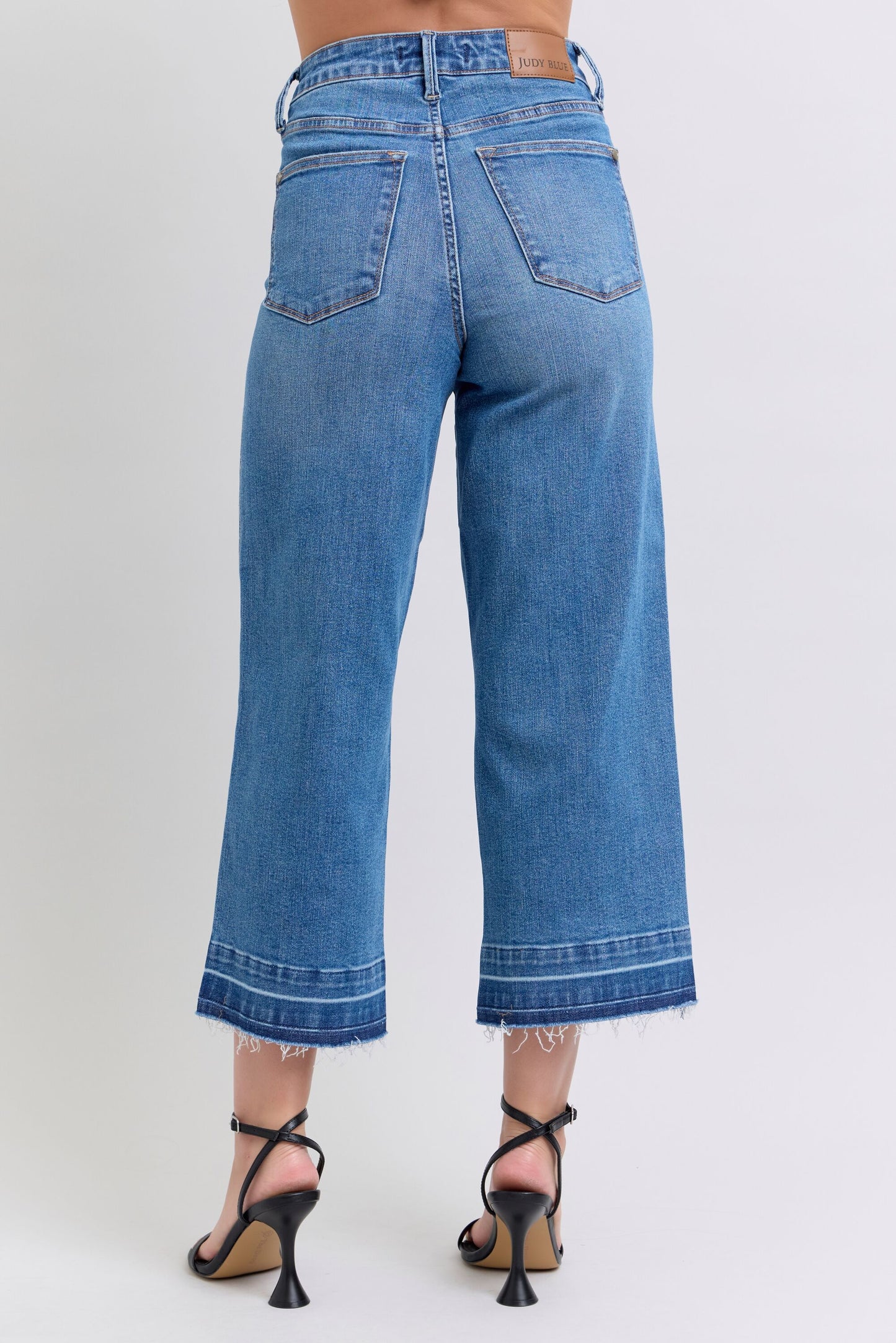 Raw Hem Crop