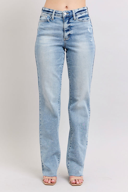 Raw Hem Dad Jean