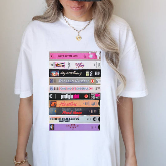 Vintage VHS Movies Graphic Tee