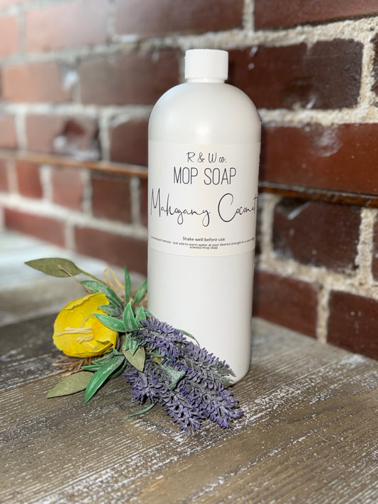 Mahogany Coconut Mop Soap