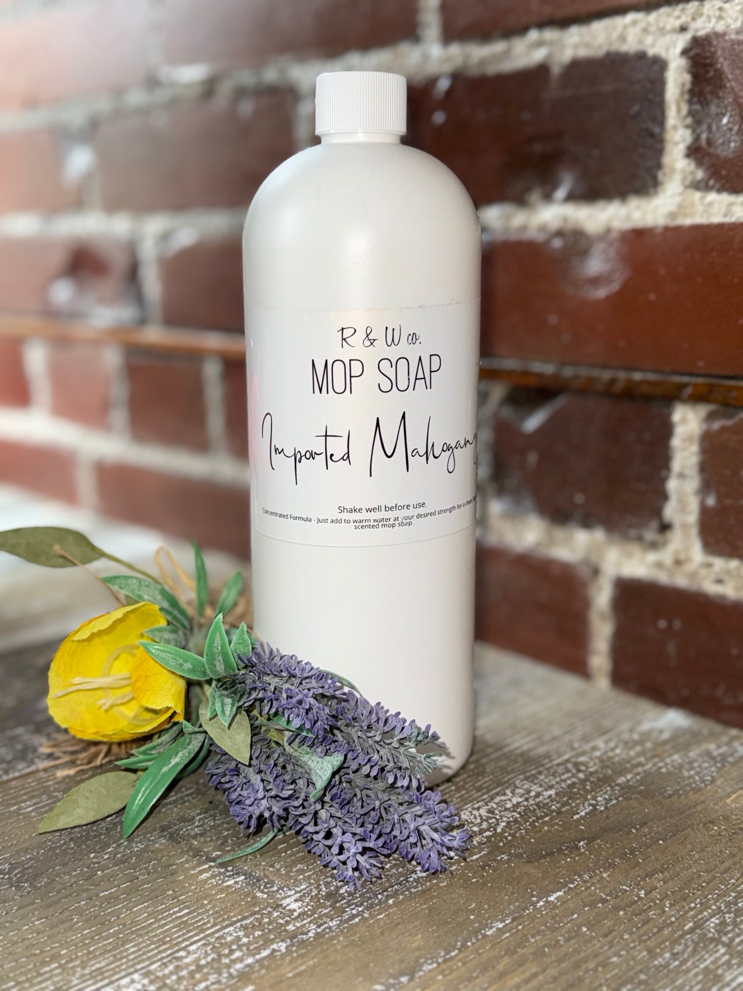 Imported Mahogany Mop Soap