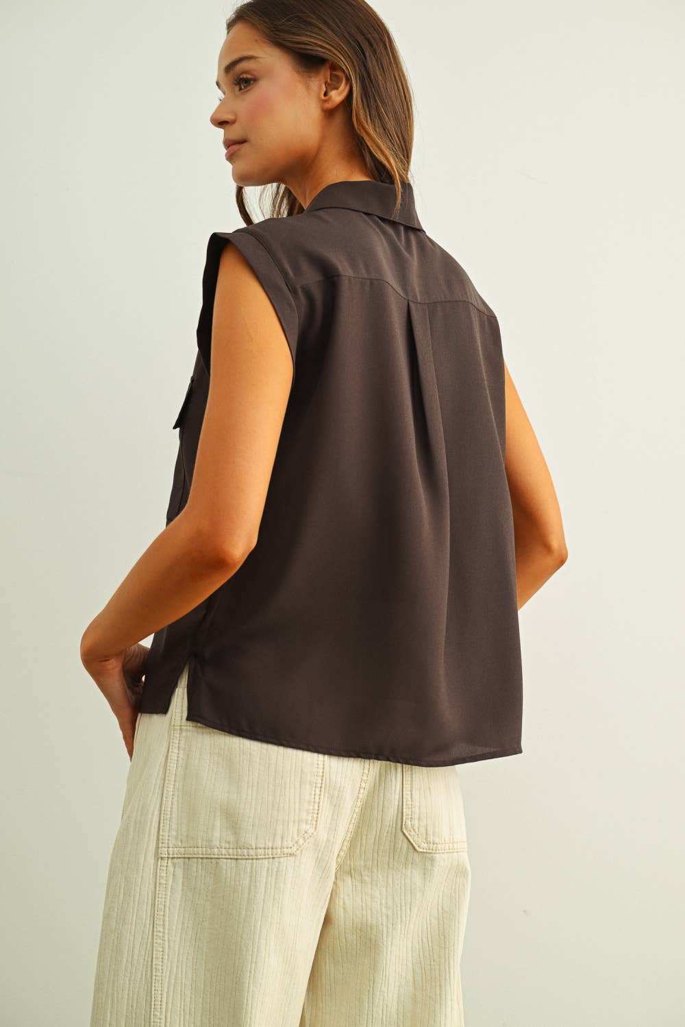 Dark Roast Button Up