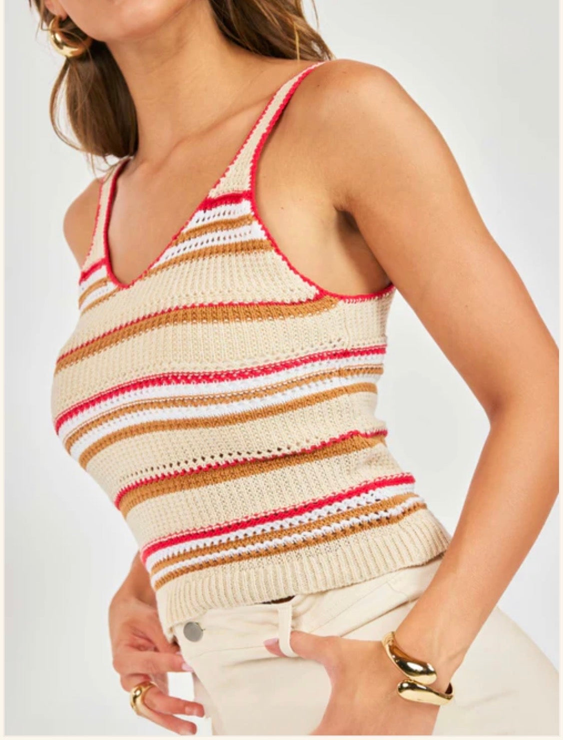 Copper Cloud Sweater Tank