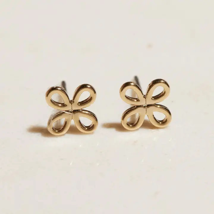 Gold Signature Studs