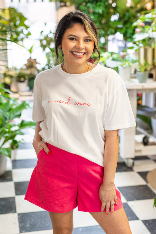 I Need Wine Tee