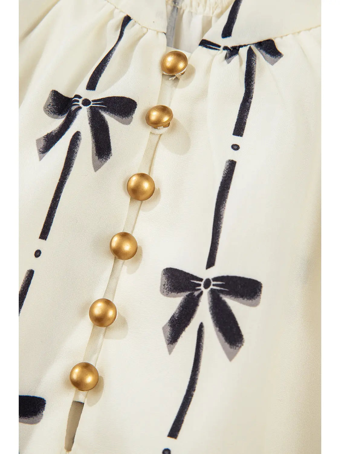 Sleeved Bow Dress
