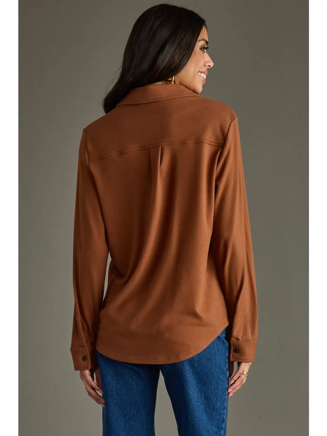 Brown Sugar Button Up