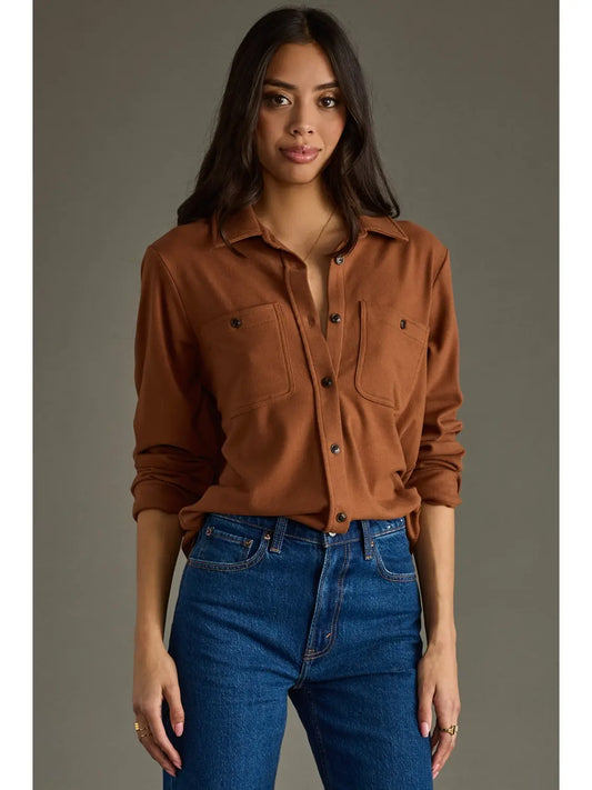 Brown Sugar Button Up