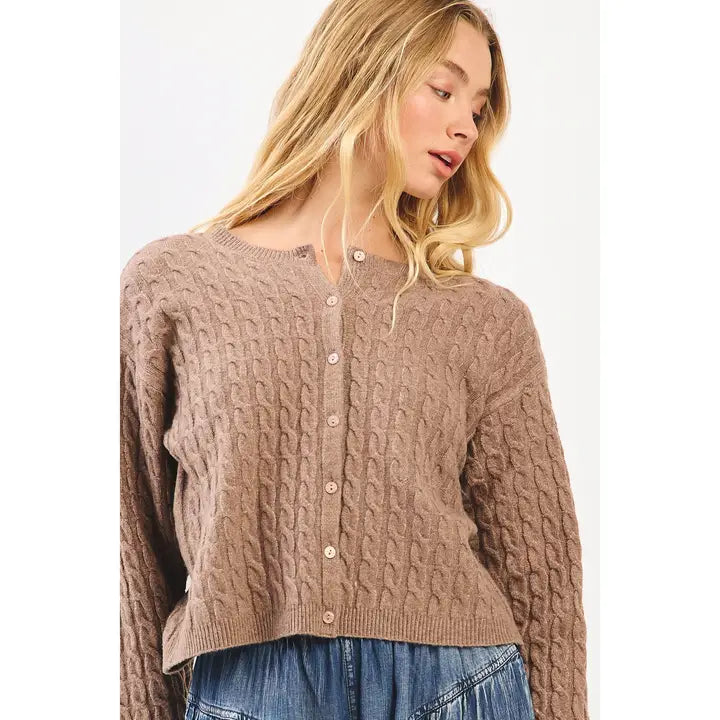 Cable Knit Cardigan