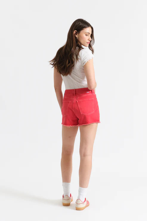 Chili Pepper Fray Bottom Shorts