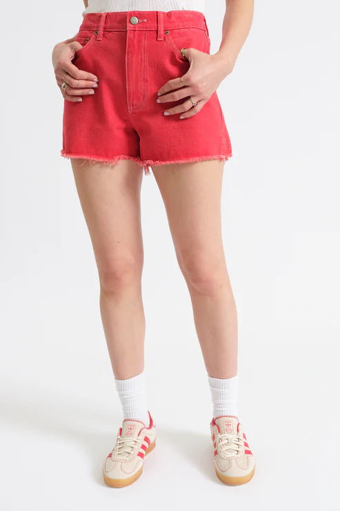 Chili Pepper Fray Bottom Shorts