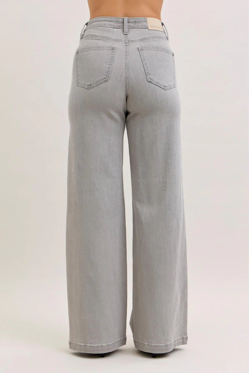 Gray Wide Leg