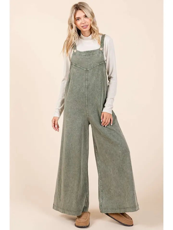 Mineral Wash Overalls