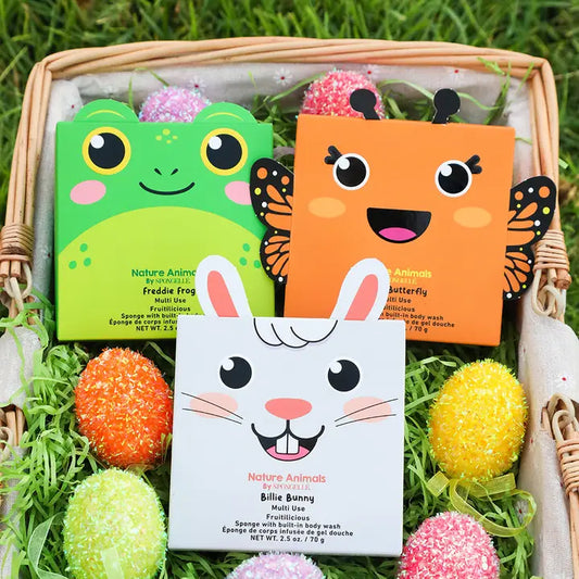 Animal Soap Infused Sponges