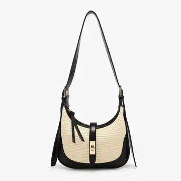 Ariana Straw Shoulder Bag