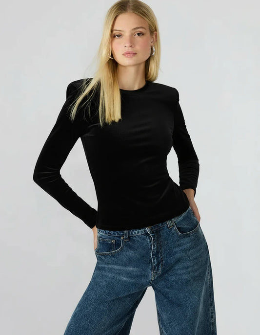 Maddilynn Velvet Top